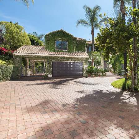 Tupac Shakur's LA mansion was listed for sale.